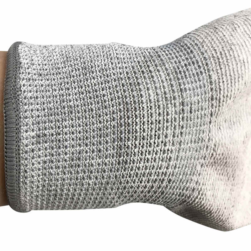 Guanto rivestito in nylon in fibra di carbonio ESD Palm