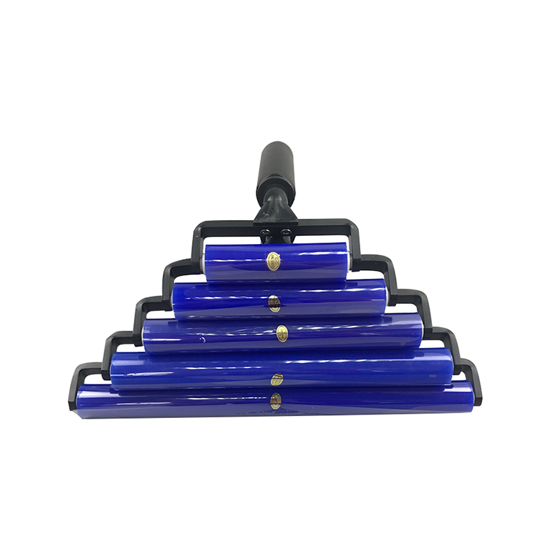 Rullo appiccicoso in silicone （in alluminio nero）