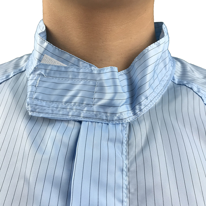 Tuta da colletto anti -statica in piedi