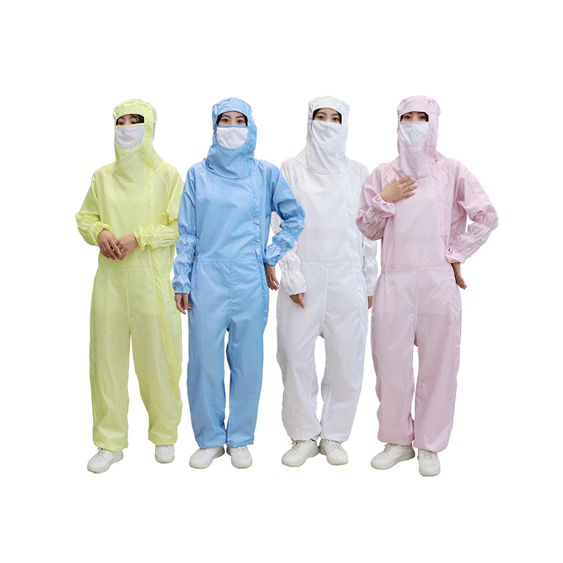 Tuta con cappuccio anteriore aperta antidarica