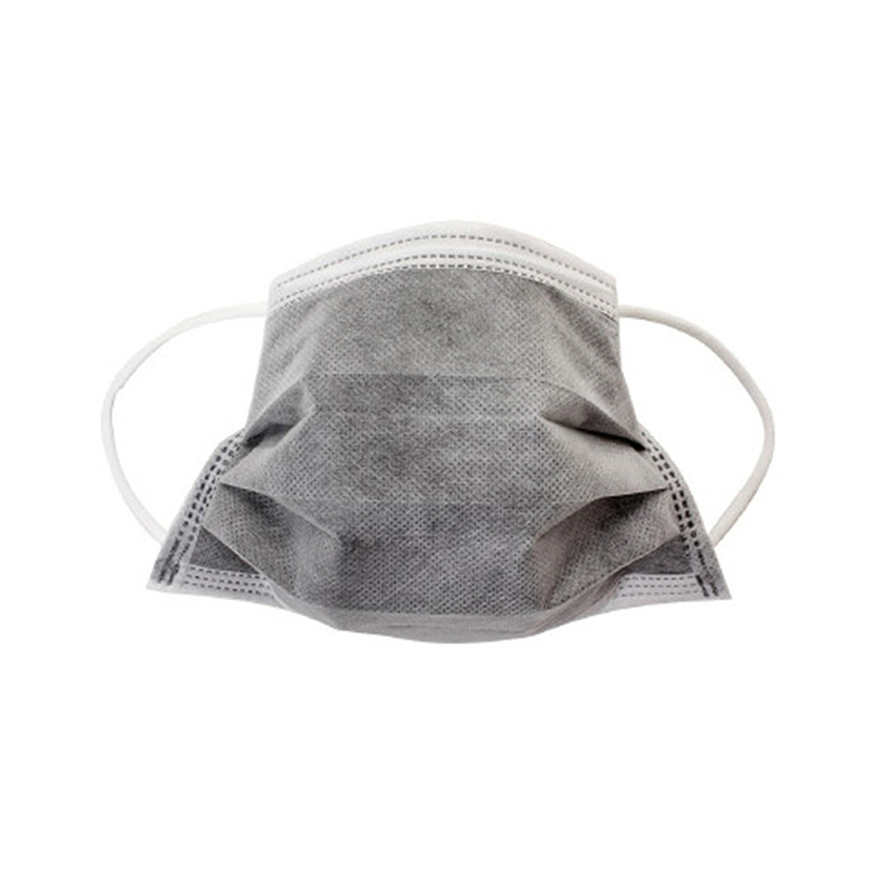 Maschera per il viso in carbonio attivo