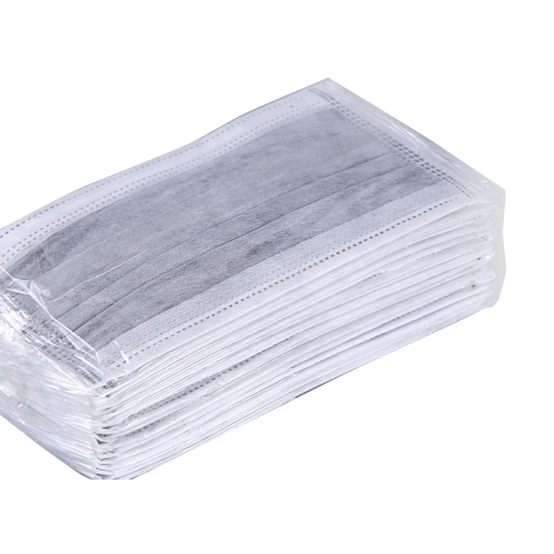 Maschera per il viso in carbonio attivo