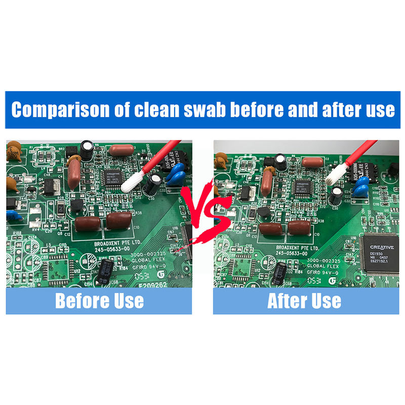 Tampone a punta a maglia in poliestere